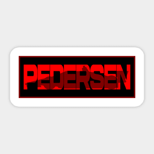 Benjamin Pedersen Sticker